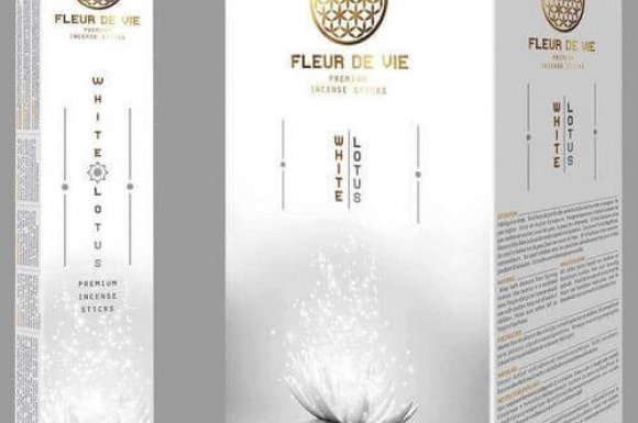 Encens Fleur de Vie Lotus Blanc